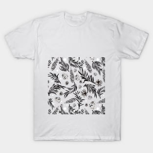 #Christmas #Pattern #Pine #Snow 8 T-Shirt